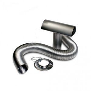 Kit Chaminé Fácil Para Aquecedor A Gás 100mmx3m Westaflex