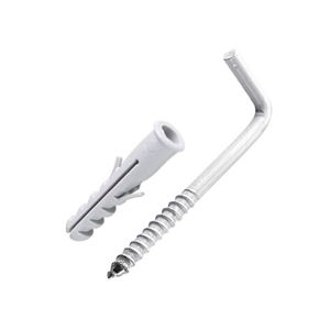 Escápula Branca 3.4x60 Com Bucha 06mm Com 4 Unidades Bemfixa