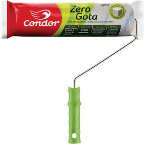 Rolo Lã Zero Gota 23cm Com Suporte 959 Condor