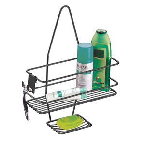 Suporte Para Shampoo/Sabonete De Registro Com Gancho Móvel Ônix Future