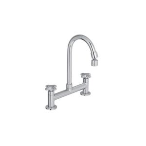 Misturador De Mesa Para Cozinha Bica Móvel Max Cromado Deca