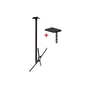 Suporte Tv De Teto 5 Movimentos 10" A 55" Preto Brasforma