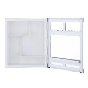 Armário Plastico Com Perfil Alumínio Sobrepor 31x36cm Astra