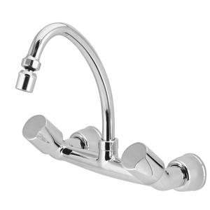 Misturador Cozinha 2161 Bella Luna Parede 1/4  Cromado Forusi