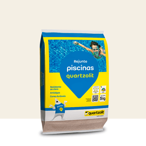 Rejunte Piscinas 5kg Branco Quartzolit