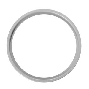 Porta Grelha Redondo Com Diâmetro 15cm Em Pvc Cinza Astra