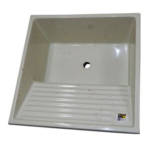 Tanque Alvenaria 55x55 36 Litros Granitado Bege Corso
