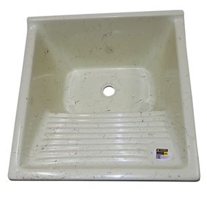 Tanque Fixar 65x57 43lt Granitado Bege Corso