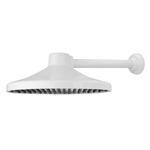 Ducha Simples 1855 Cascata 9 Polegadas Branca Forusi
