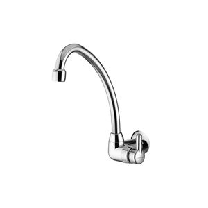 Torneira Para Cozinha De Parede Bica Móvel 1168 F31 Cromada Bric Lorenzetti