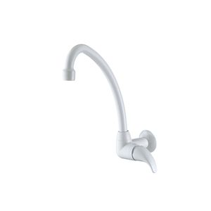 Torneira Para Cozinha De Parede Bica Móvel 1168 F56 Branca Pratt Lorenzetti