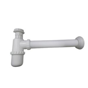 Sifão Para Tanque 1680 11/4"X11/2" Pvc 30cm Branco Forusi