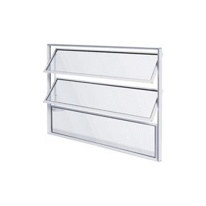 Vitrô Basculante Safira Branco 1 Seção 060x080 Esquadrifazio