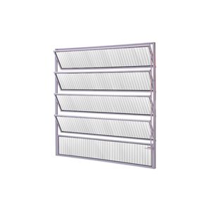 Vitrô Basculante Safira Branco 1 Seção 100x100 Esquadrifazio