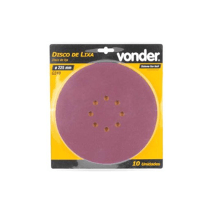 Disco De Lixa Grão 240 Para Lixadeira Lpv400b/600/925 Vonder