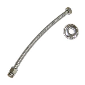 Ligação Flexível Trancado De Inox 40cm 1/2 Wog