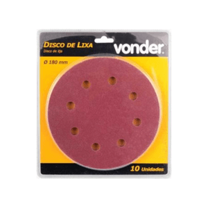 Disco De Lixa Grão 60 Para Lixadeira Lpv750 Vonder