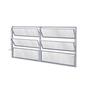 Vitrô Basculante Safira Brilhante 2 Seções 060x150 Esquadrifazio