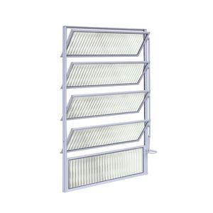 Vitrô Basculante Safira Branco 1 Seção 100x040 Esquadrifazio