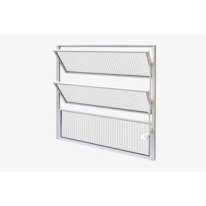 Vitrô Basculante Safira Branco 1 Seção 060x060 Esquadrifazio