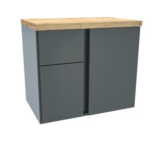Toucador Castellon Ii 60cm Cinza Fosco Darabas
