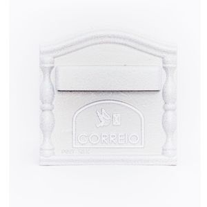Caixa Correio Gama Embutir Eco Branco Pint Art