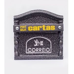 Caixa Correio Gama Gradil Eco Preto Pint Art