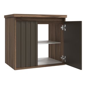 Toucador Atenas 60cm Terracota Com Marrom Darabas