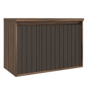 Toucador Atenas 80cm Terracota Com Marrom Darabas