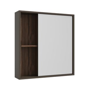 Espelheira Atenas 60cm Terracota Com Marrom Darabas