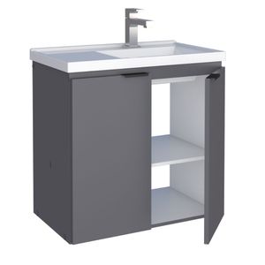 Toucador Aster 59.6cm Cinza Cozimax