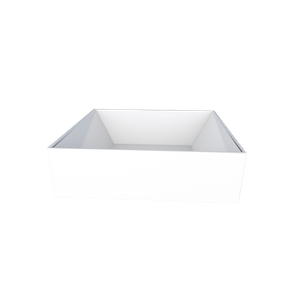 Cuba Prisma 9x31x27.2 Branco Cozimax