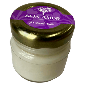 Vela Aromatizada Seja Amor Lavanda 20gr Velarte