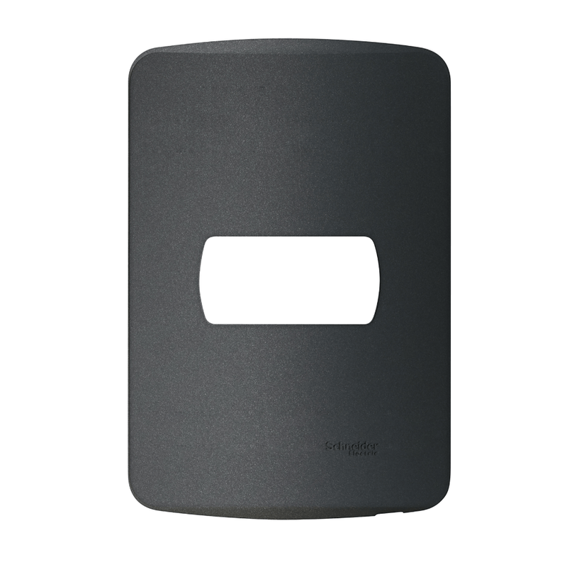 Placa_Miluz_4x2_1p_Com_Suporte_Grafite_Schneider_103043601png