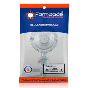 Regulador 1kg/H P13 Bm Com Manometro Formagás