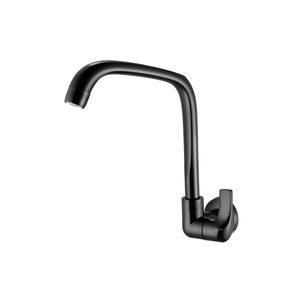 Torneira Para Cozinha De Parede Bica Móvel 1168 F61 Preta Fitt Lorenzetti