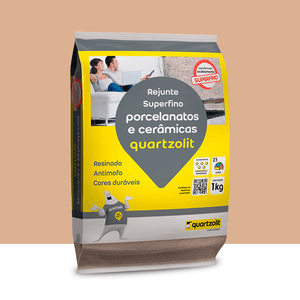 Rejunte Porcelanatos E Cerâmicas 1kg Cortiça Quartzolit