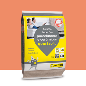 Rejunte Porcelanatos E Cerâmicas 5kg Tijolo Quartzolit