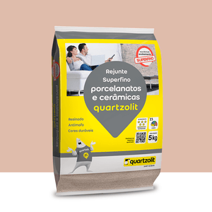 Rejunte Porcelanatos E Cerâmicas 5kg Kraft Quartzolit