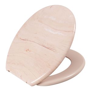 Assento Soft Bege Marmorizado Astra
