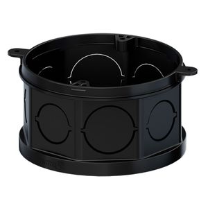 Caixa De Luz Octogonal Fundo Móvel 4x4 Preta Tigre