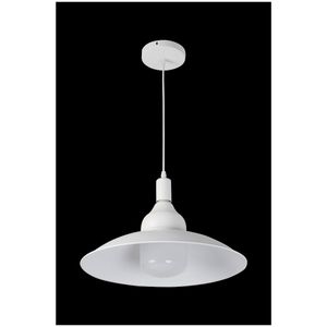 Pendente Multiflex Alumínio Com Lâmpada Hp40w Branco Bronzearte