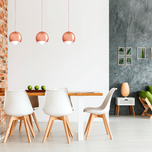 Pendente Orbit Cobre E27 1 Lampada Startec