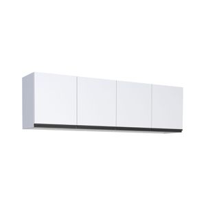 Armario Aco Gaia Aereo 1.95m Branco Cozimax