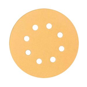 Disco De Lixa Com Velcro 150mm G80 Com 5 Peças Stamaco