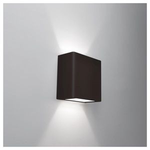 Arandela Sensitive Led 4w 3k Preta Bivolt Bronzearte