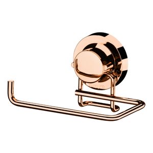 Suporte Para Papel Higiênico Com Ventosa - Rose Gold Future