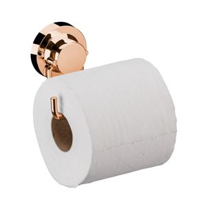 Suporte Para Papel Higiênico Com Ventosa - Rose Gold Future