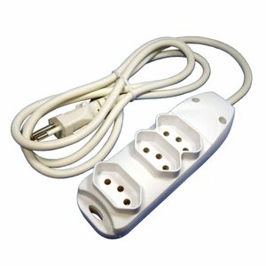 Extensão Elétrica 3 Tomadas 2 Pinos + Fio Terra 1.5m 10a Key West