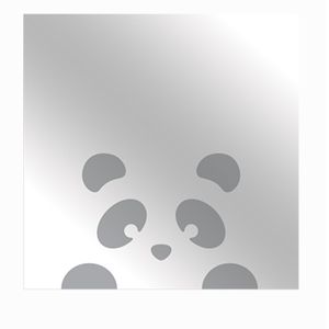 Espelho Kids Panda 30x30cm Astra